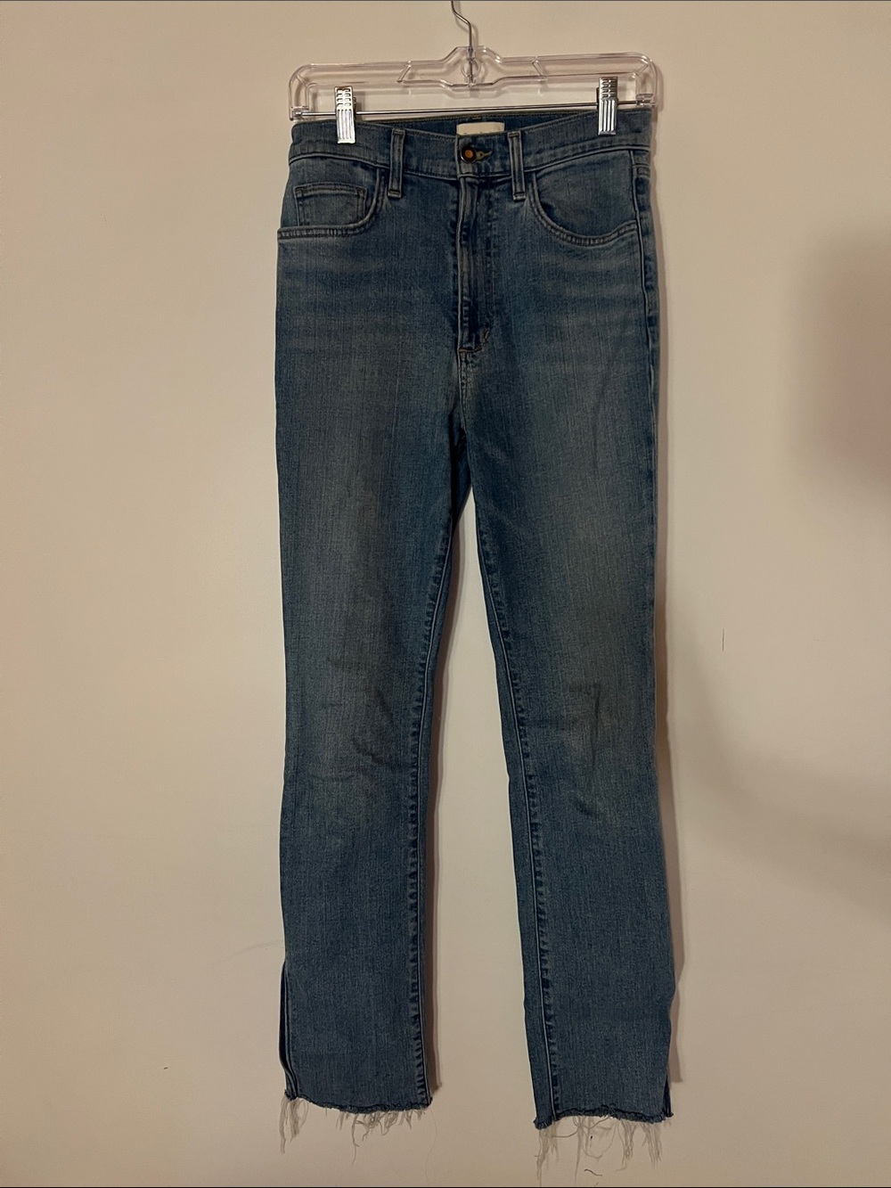 Favorite Daughter Valentina Shortie Laurel Super High Rise Cigarette Jeans